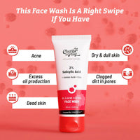 Thumbnail for Chemist At Play 2% Salicylic Acid Oil & Acne Control Face Wash - Distacart