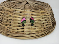 Thumbnail for Terracotta Water Drop Ear Studs