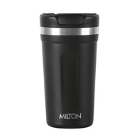 Thumbnail for Milton Corral Thermosteel Insulated Coffee Mug Tumbler - 400ml (Black) - Distacart
