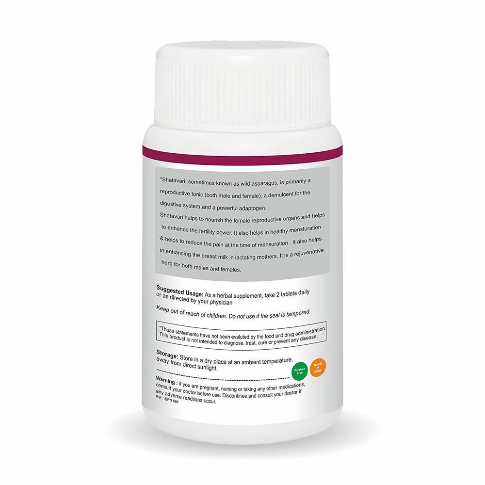 Jain Shatavari Tablets Ingredients