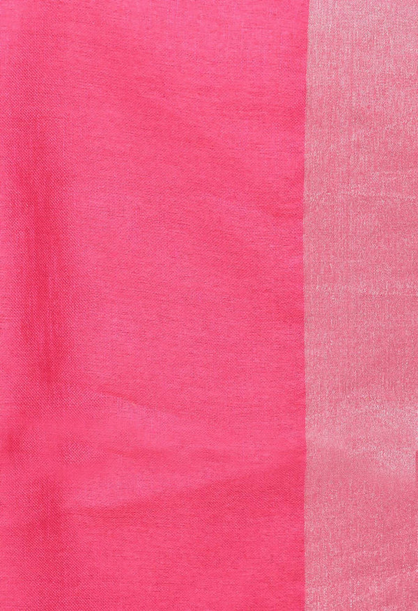 Mominos Fashion Moeza Pure Linen Black Saree