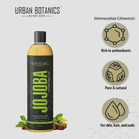 Thumbnail for Urban Botanics Cold Pressed Jojoba Oil for Skin & Hair - Distacart