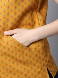 Thumbnail for Even Apparels Multi Viscose Rayon Open Front Women's Waistcoat - Distacart