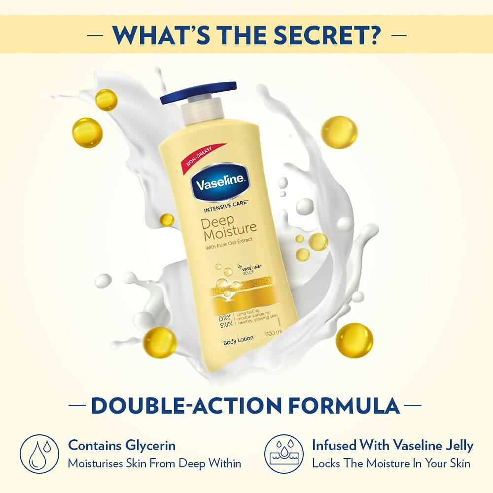 Vaseline Intensive Care Deep Moisture Nourishing Body Lotion - Distacart