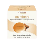 Thumbnail for Patanjali Saundarya Mysore Super Sandal Body Cleanser (75 GM) - Distacart