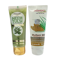Thumbnail for Patanjali Neem Tulsi Face Wash Plus Multani Mitti Face Pack