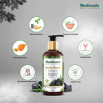 Thumbnail for Medimade Wellness Activated Charcoal Body Wash - Distacart