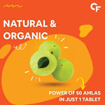Thumbnail for Carbamide Forte Natural Vitamin C Amla Extract With Zinc Tablets - Distacart