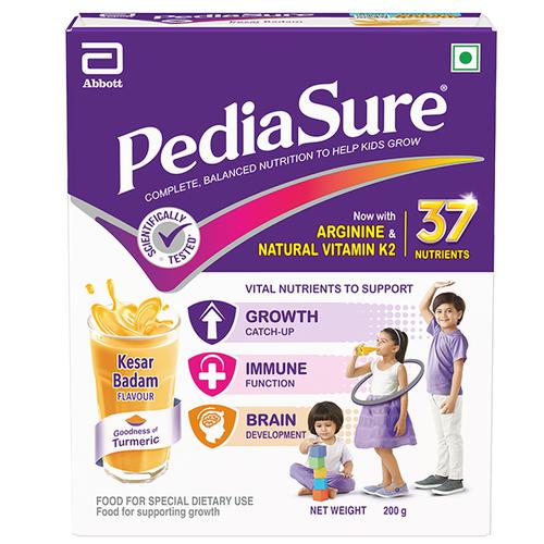 PediaSure Health and Nutrition Drink Powder (Kesar Badam) - Distacart