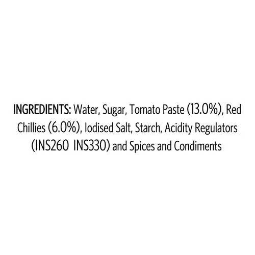 Veeba Hot Sweet Tomato Chilli Sauce - No Added Preservatives