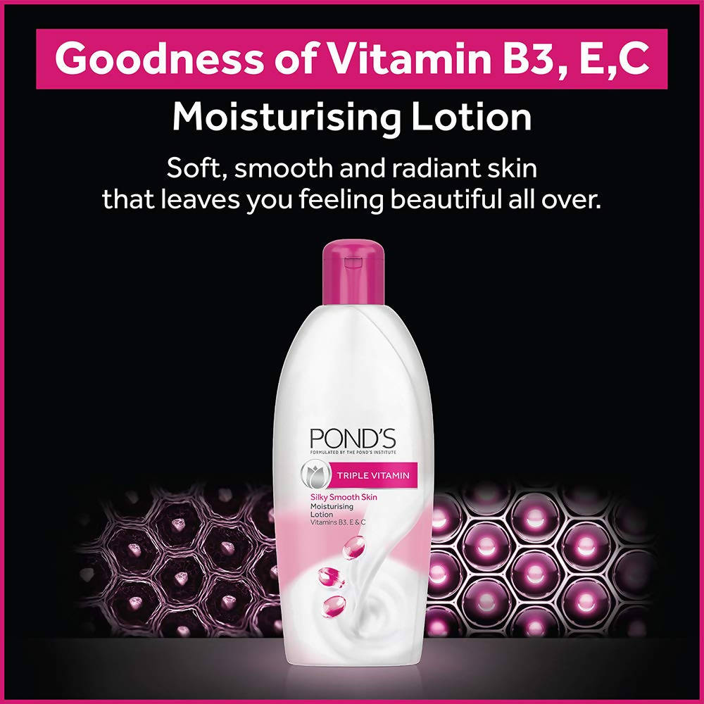 Ponds Vitamin Silky Smooth Skin Moisturising Lotion