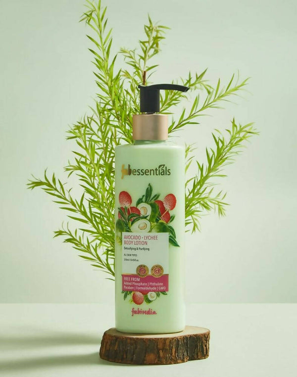 Fabessentials Avocado Lychee Body Lotion - Distacart