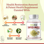Thumbnail for Nutrafirst Safed Musli Extract Capsules - Distacart