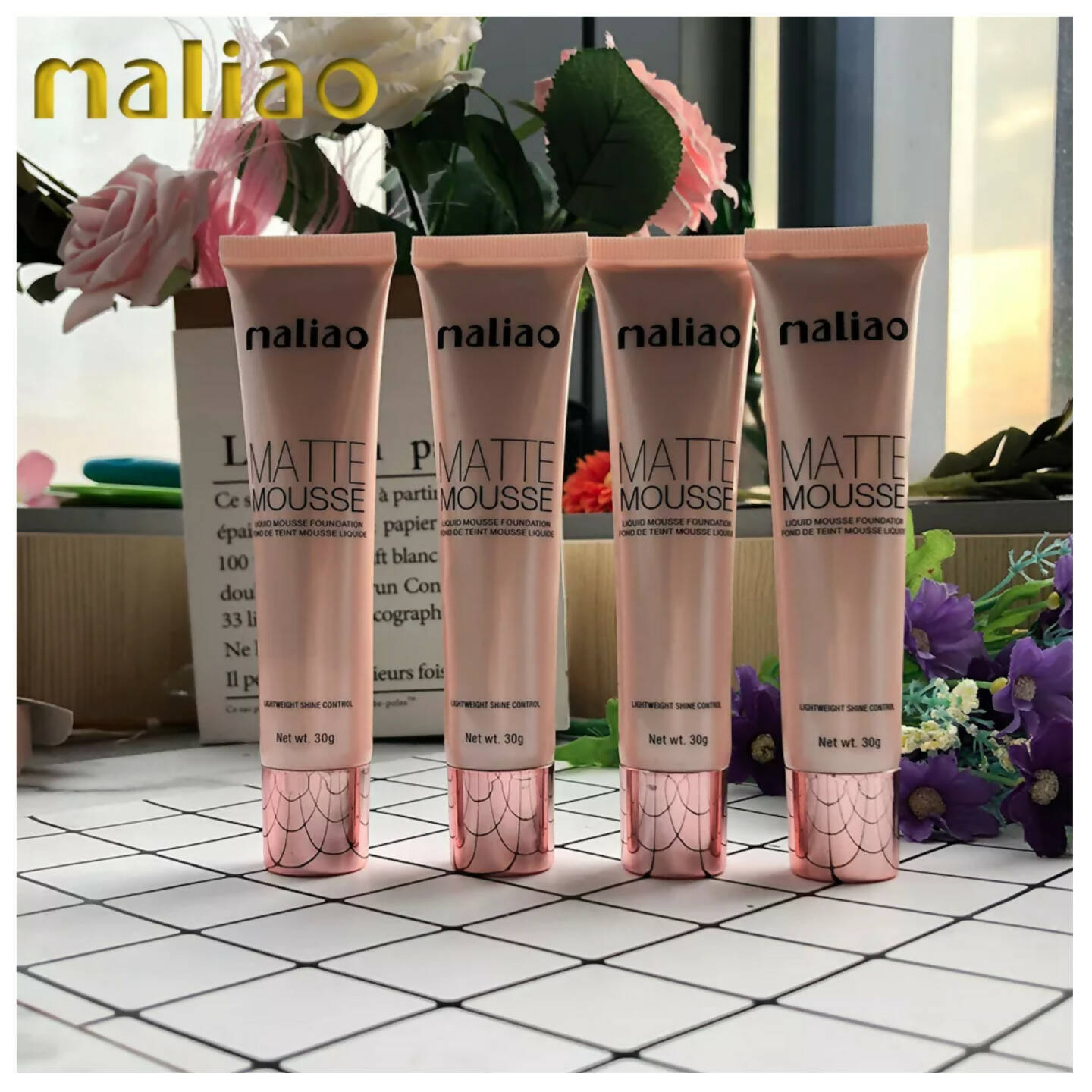 Maliao Professional Matte Look Matte Mousse Foundation - Distacart