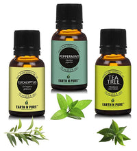 Thumbnail for Earth N Pure Essential Oils (Eucalyptus, Peppermint & Tea Tree)