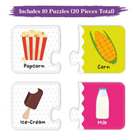 Thumbnail for Webby Made of 2 Piece Learning Pack Jigsaw Puzzle for Kids - Distacart