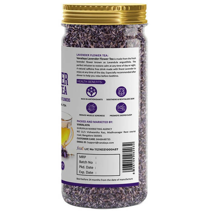 Vanalaya Lavender Flower Tea - Distacart