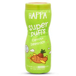 Thumbnail for Happa Multigrain Carrot & Beetroot Melts Super Puffs (8 Months+) - Distacart