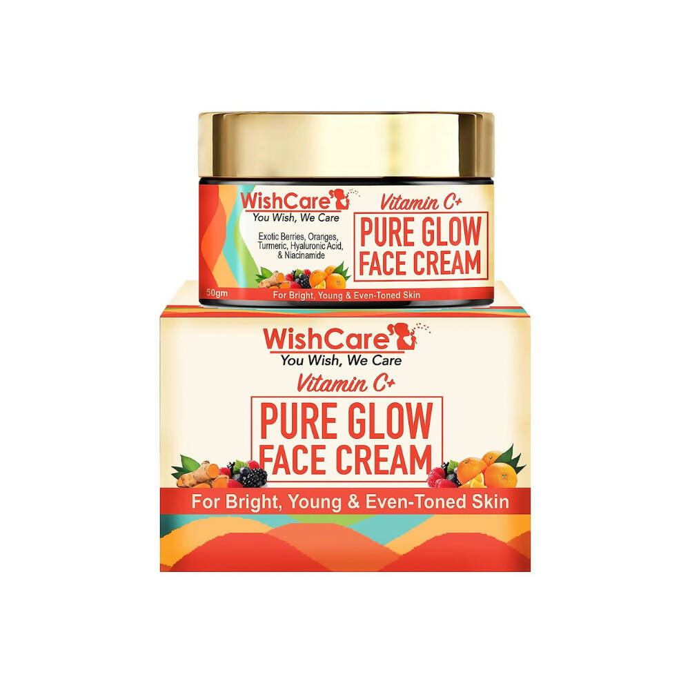 Wishcare Vitamin C+ Pure Glow Face Cream - Distacart