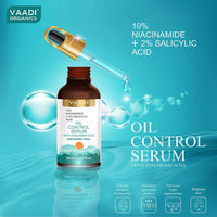 Thumbnail for Vaadi Herbals Oil Control Serum With 10 % Niacinamide & 2% Salicylic Acid - Distacart