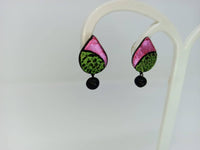 Thumbnail for Terracotta Water Drop Ear Studs