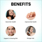 Thumbnail for myUpchar Ayurveda Biotin+ Tablets - Distacart