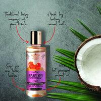 Thumbnail for Tatsat Hot processed Pure Virgin New born baby massage Coconut Oil - Distacart