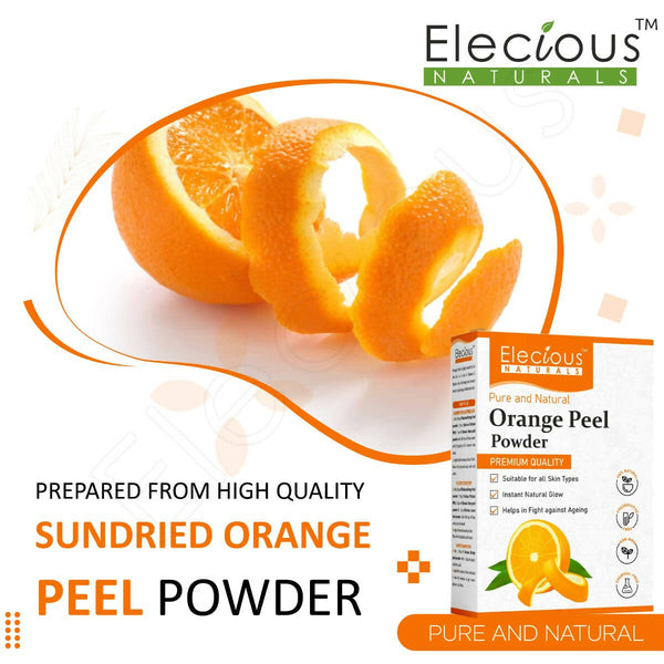 Elecious Naturals Orange Peel Powder - Distacart