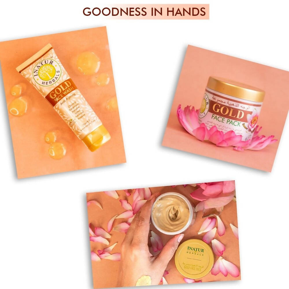 Inatur Gold Face Pack