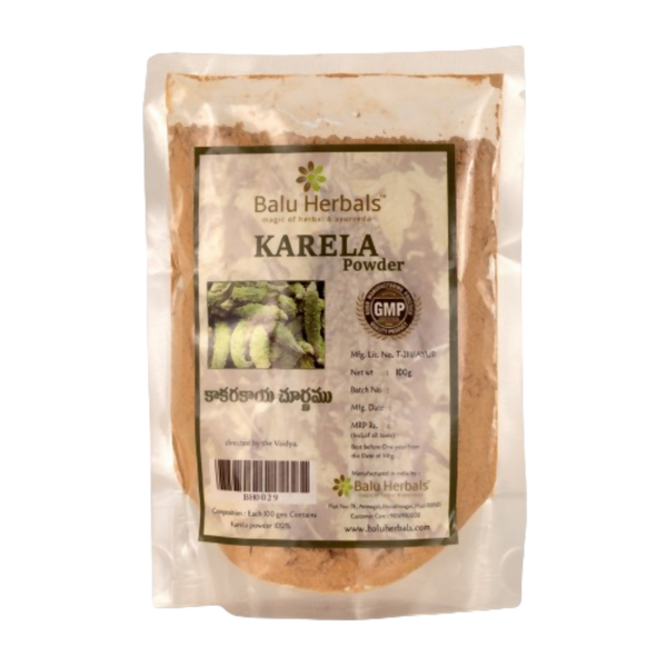 Balu Herbals Karela (Kakarakaya) Powder - Distacart