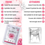 Thumbnail for The Natural Wash Rose Face Sheet Mask