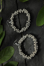 Thumbnail for Mominos Fashion Johar Kamal Silver-Plated Brass Finish Kaali Mata Long Neckalce For Women - Distacart