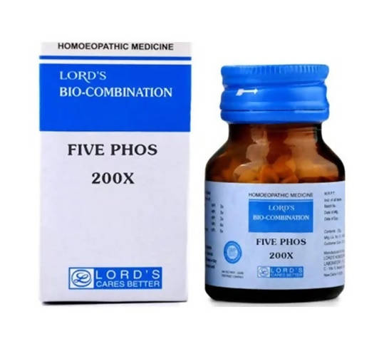 Lord's Homeopathy Five Phos Biocombination Tablets