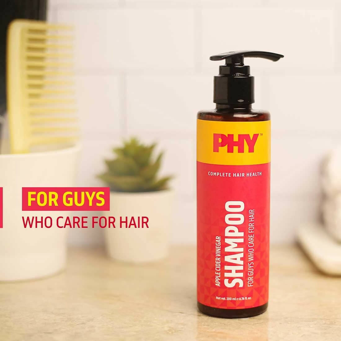 Phy Apple Cider Vinegar Shampoo For Men - Distacart