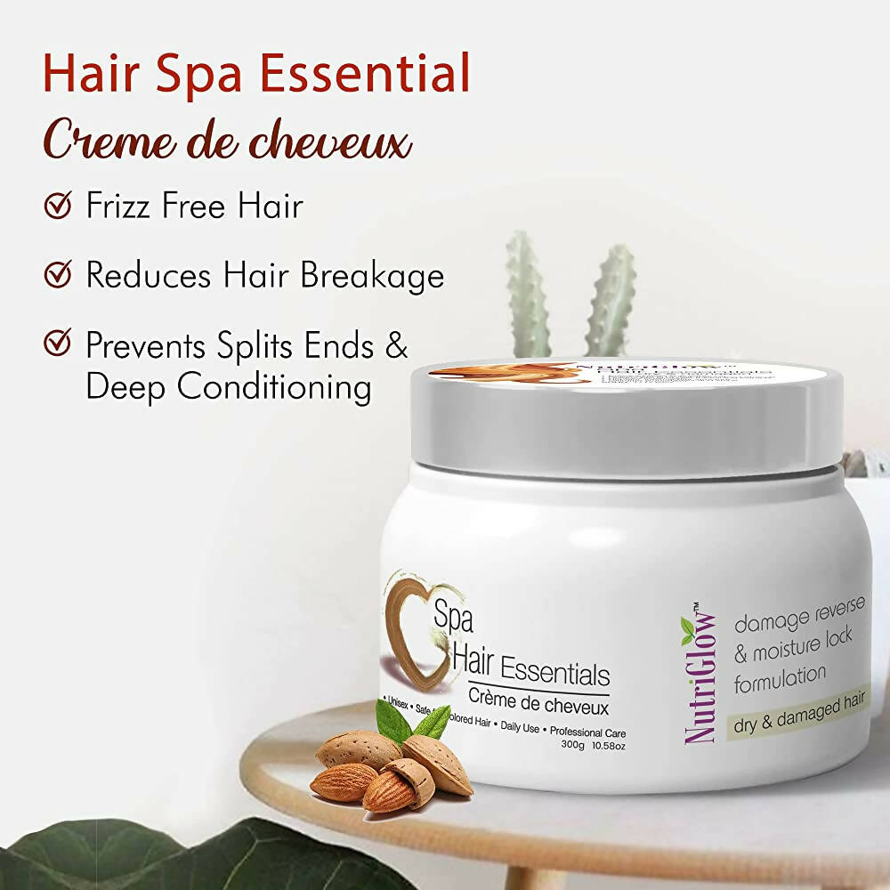 NutriGlow Hair Spa Cream for Dry & Damaged Hair - Distacart