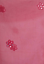 Thumbnail for Mominos Fashion Moeza Orgenza Flower Mirror Red Dupatta - Distacart