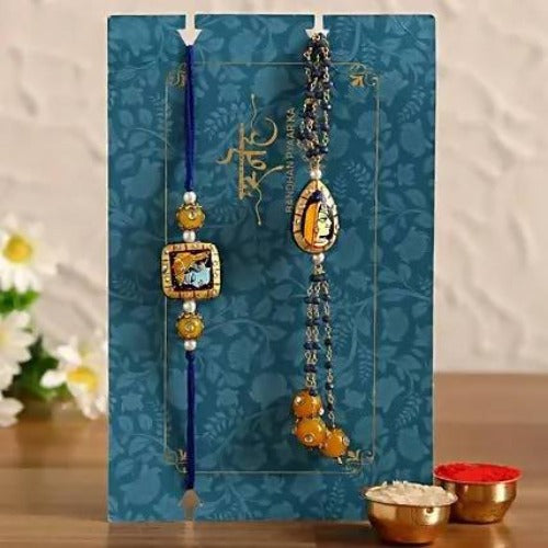 Bhaiya Bhabhi Luxury Rakhi