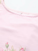 Thumbnail for Ahalyaa Women's Traditional wear Dress - Pink - Distacart