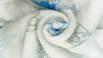 Thumbnail for Kindermum Organic Cotton Muslin Swaddle Blanket 100 Cm X 100 Cm - Set Of 2 - Transport And Aviator - Distacart