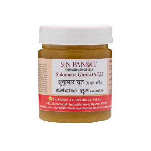 S N Pandit Ayurveda Sukumara Ghrita - Distacart