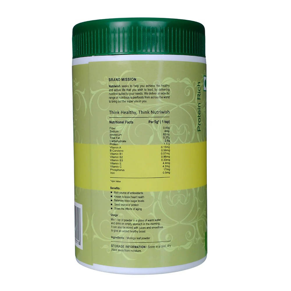 Nutriwish Moringa Powder - Distacart