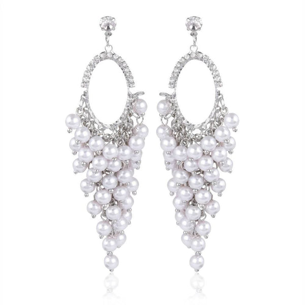 Trendoo Jewelry Silver Diamonds Beautiful Drops