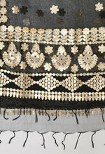 Thumbnail for Mominos Fashion Moeza Women Organza Gotta Patti Bridal Dupatta Black Dupatta - Distacart