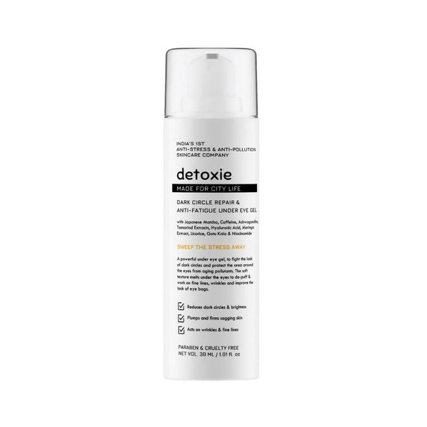Detoxie Dark Circle Repair & Anti-Fatigue Under Eye Gel - Distacart