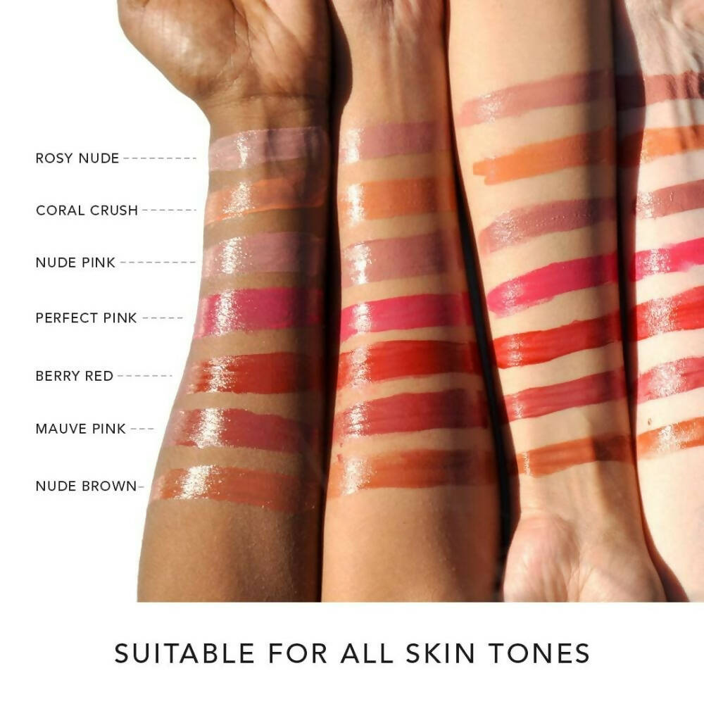Ras Luxury Oils Oh-So-Luxe Tinted Liquid Lip Balm In Mauve Pink - Distacart
