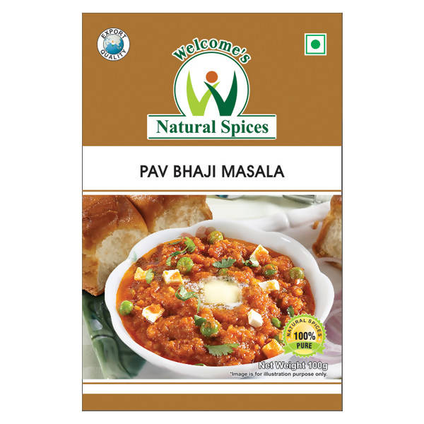 Welcome’s Natural Spices Pav Bhaji Masala Powder - Distacart