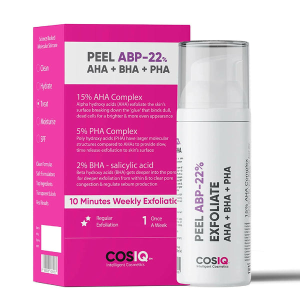 Cos-IQ ABP 22% Regular Use Exfoliating Peel - Distacart