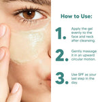 Thumbnail for Ilana Clarifying & Calming Night Face Gel With Green Tea, Cica & 3% Niacinamide - Distacart