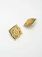 Thumbnail for Kundan Choker With Studs - Ruby Raang - Distacart