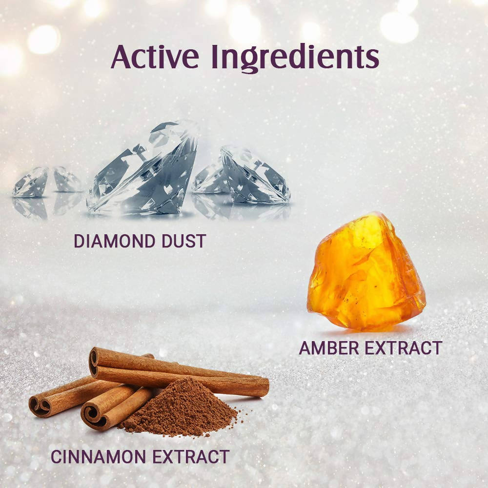 Lotus Herbals Radiant Diamond Facial Kit For Instant Radiance Ingredients